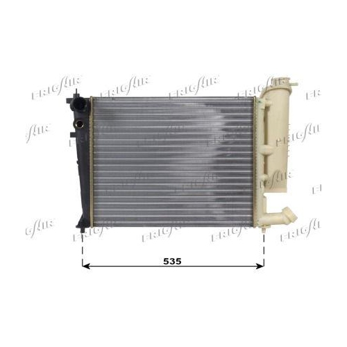 K&uuml;hler Motork&uuml;hlung Frigair 0103.3013 f&uuml;r Renault Citro&euml;n/peugeot