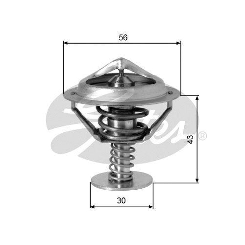Thermostat K&uuml;hlmittel Gates TH05382G1 f&uuml;r Mitsubishi Ford Usa Proton