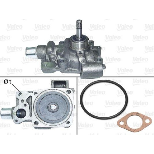 Wasserpumpe Motorkühlung Valeo 506879 für Iveco Renault Renault Trucks