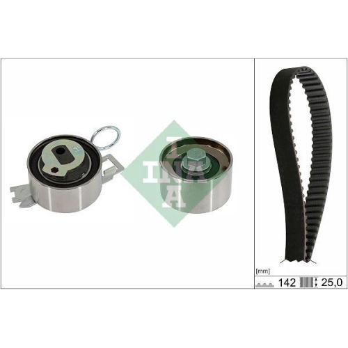 Zahnriemensatz Schaeffler Ina 530 0840 10 f&uuml;r Hyundai Kia