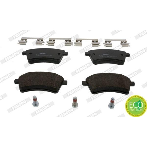 Bremsbelagsatz Scheibenbremse Ferodo FDB4256 Premier Eco Friction für Renault