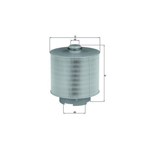 Luftfilter Mahle LX 1006/1D für Audi VW Cupra