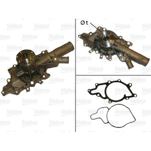 Wasserpumpe Motork&uuml;hlung Valeo 506875 f&uuml;r Chrysler Mercedes Benz Mercedes Benz