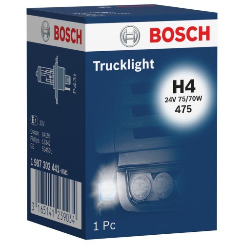 Gl&uuml;hlampe Fernscheinwerfer Bosch 1987302441 Trucklight Ws f&uuml;r Volvo Terex