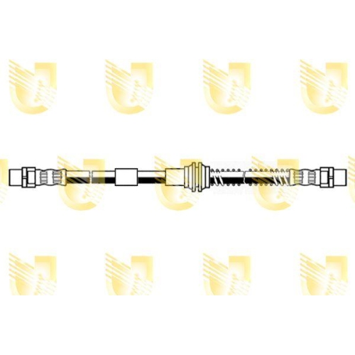 Bremsschlauch Unigom 378278 f&uuml;r Audi Porsche VW Vorne