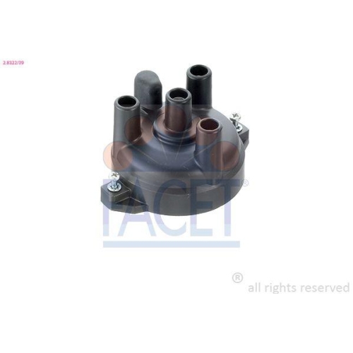 Z&uuml;ndverteilerkappe Facet 2.8322/39 Made In Italy - Oe Equivalent f&uuml;r Mitsubishi
