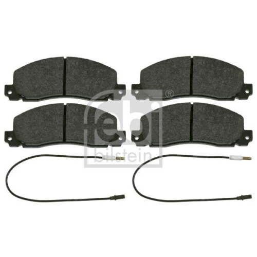 Bremsbelagsatz Scheibenbremse Febi Bilstein 16443 f&uuml;r Opel Renault Vauxhall