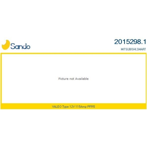 Generator Sando 2015298.1 für Mercedes Benz Mercedes Benz Mercedes Benz