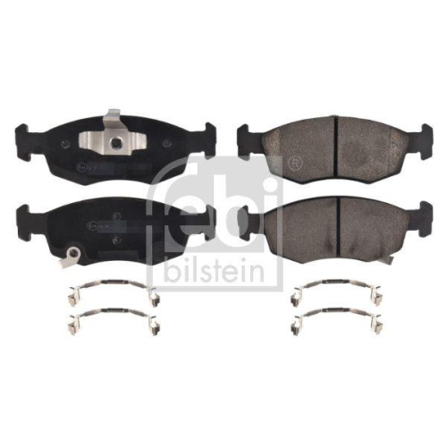 Bremsbelagsatz Scheibenbremse Febi Bilstein 180955 f&uuml;r Fiat Lancia Vorderachse