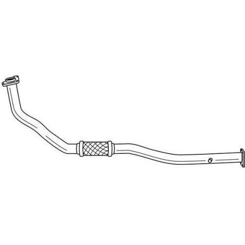 Abgasrohr Sigam 38136 f&uuml;r Ford Nissan Vorne