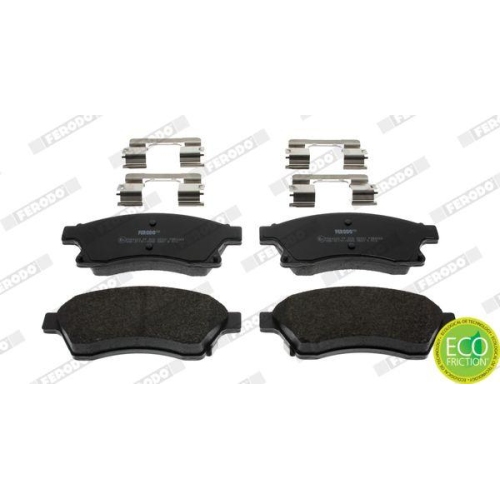 Bremsbelagsatz Scheibenbremse Ferodo FDB4262 Premier Eco Friction f&uuml;r Opel