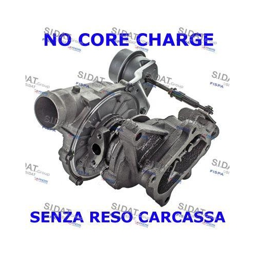 Lader Aufladung Sidat 49.109R f&uuml;r Citro&euml;n Peugeot Citro&euml;n/peugeot