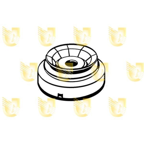 Federbeinst&uuml;tzlager Unigom 391146 f&uuml;r Audi VW Vorderachse Links