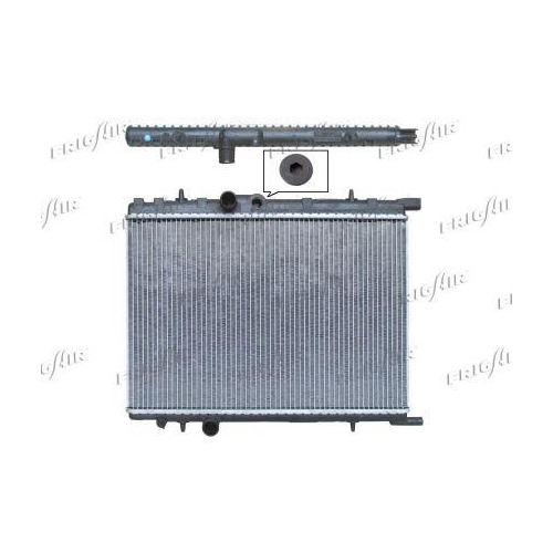 K&uuml;hler Motork&uuml;hlung Frigair 0103.3041 f&uuml;r Citro&euml;n/peugeot