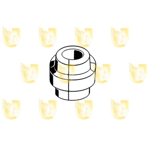 Lagerbuchse Stabilisator Unigom 391176 f&uuml;r Audi VW Vorderachse Links