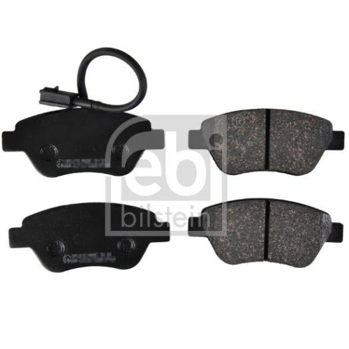 Bremsbelagsatz Scheibenbremse Febi Bilstein 16555 f&uuml;r Alfa Romeo Citro&euml;n Fiat