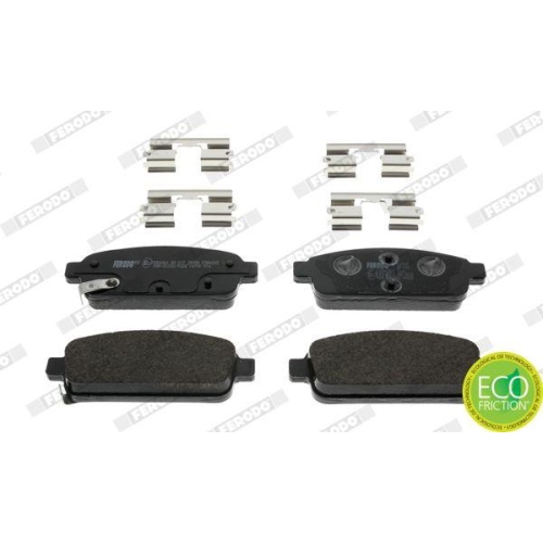Bremsbelagsatz Scheibenbremse Ferodo FDB4265 Premier Eco Friction f&uuml;r Opel