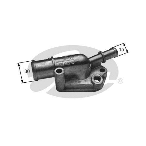 Thermostat Kühlmittel Gates TH09287G1 für Fiat