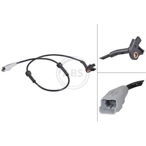 Sensor Raddrehzahl A.b.s. 31269 f&uuml;r Citro&euml;n Peugeot Standard Automobile