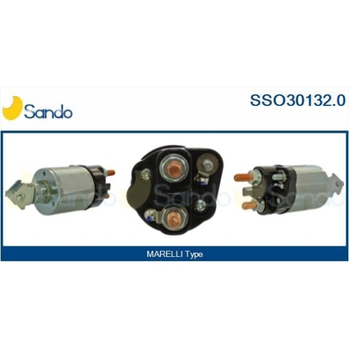Magnetschalter Starter Sando SSO30132.0 f&uuml;r Fiat