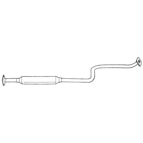 Mittelschalld&auml;mpfer Sigam 38404 f&uuml;r Nissan