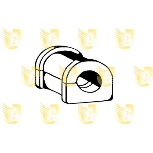 Lagerbuchse Stabilisator Unigom 390116 f&uuml;r Fiat Lancia Vorderachse Links