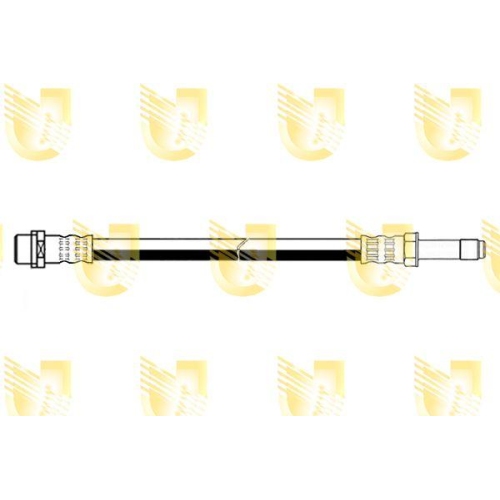 Bremsschlauch Unigom 378338 f&uuml;r Mercedes Benz Mercedes Benz Vorne