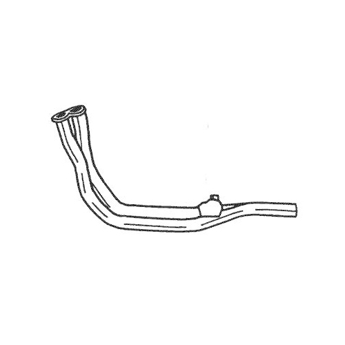 Abgasrohr Sigam 60102 f&uuml;r VW Vorne