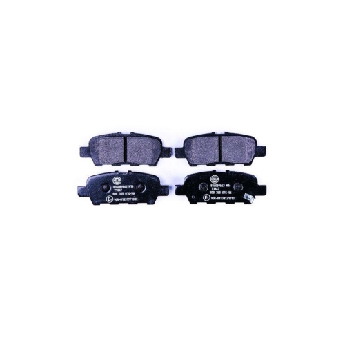 Bremsbelagsatz Scheibenbremse Hella 8DB 355 014-561 f&uuml;r Nissan Suzuki Infiniti