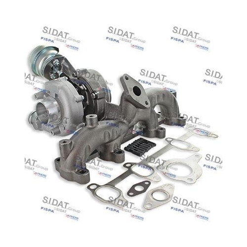 Lader Aufladung Sidat 49.016 Etp Turbo f&uuml;r Audi Ford Seat Skoda VW Vag