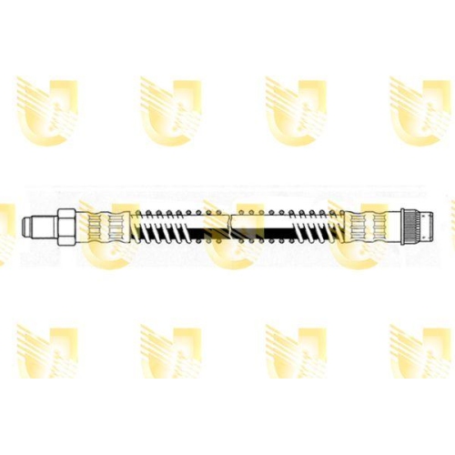 Bremsschlauch Unigom 378385 f&uuml;r Nissan Opel Renault Hinten