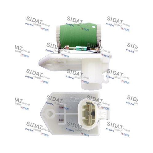 Series Resistor Electric Motor (radiator Fan) Sidat 10.9095 for Alfa Romeo Fiat