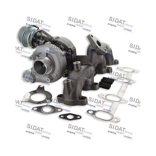 Lader Aufladung Sidat 49.017 Etp Turbo f&uuml;r Audi Seat Skoda VW Vag
