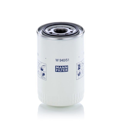 Filter Arbeitshydraulik Mann-filter W 940/51 für Aebi Iveco Leyland Volvo Bomag