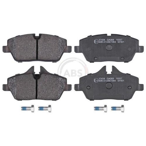 Bremsbelagsatz Scheibenbremse A.b.s. 37434 f&uuml;r Bmw Mini Vorderachse