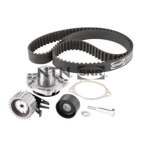 Wasserpumpe + Zahnriemensatz Snr KDP458.570 f&uuml;r Lancia Jeep Fiat Alfa Romeo Opel