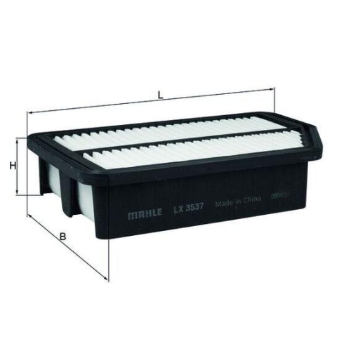 Luftfilter Mahle LX 3537 f&uuml;r Hyundai Kia