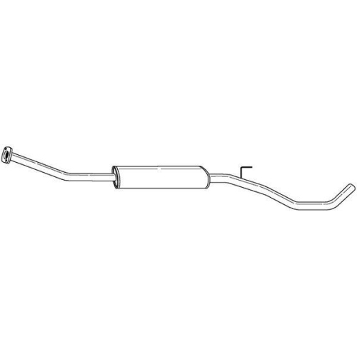 Mittelschalld&auml;mpfer Sigam 38457 f&uuml;r Nissan