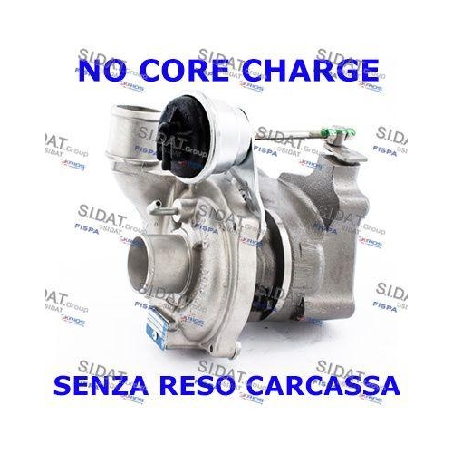 Lader Aufladung Sidat 49.075R f&uuml;r Nissan Renault Dacia