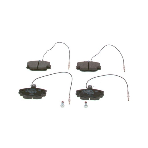 Bremsbelagsatz Scheibenbremse Bosch 0986461117 f&uuml;r Citro&euml;n Peugeot Renault