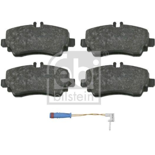 Bremsbelagsatz Scheibenbremse Febi Bilstein 16439 f&uuml;r Mercedes Benz Vorderachse