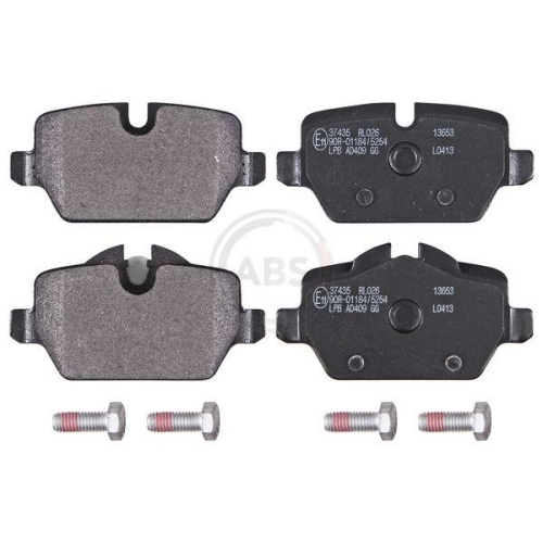 Bremsbelagsatz Scheibenbremse A.b.s. 37435 f&uuml;r Bmw Hinterachse