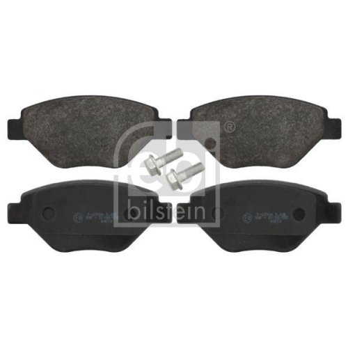 Bremsbelagsatz Scheibenbremse Febi Bilstein 16623 f&uuml;r Renault Vorderachse