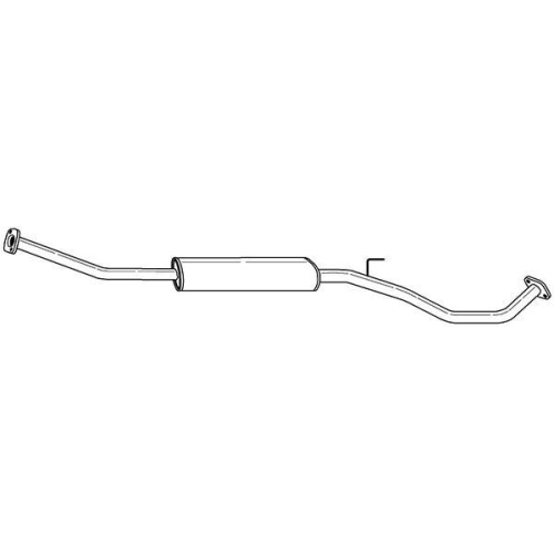 Mittelschalld&auml;mpfer Sigam 38465 f&uuml;r Nissan