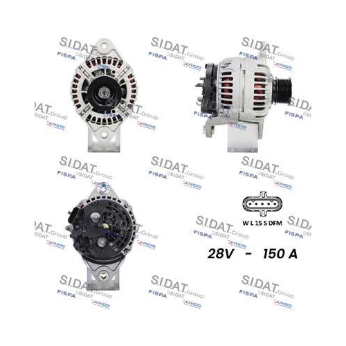 Generator Sidat A24BH0088 f&uuml;r Volvo