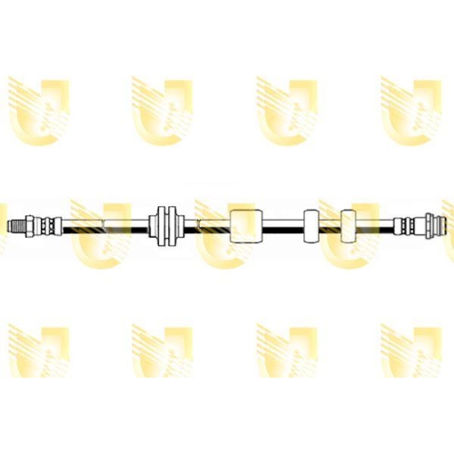 Bremsschlauch Unigom 378428 für Ford Vorne
