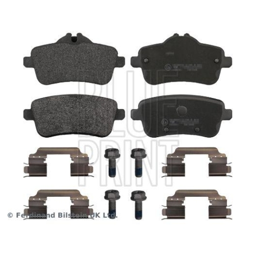 Bremsbelagsatz Scheibenbremse Blue Print ADU174216 f&uuml;r Mercedes Benz Hinterachse