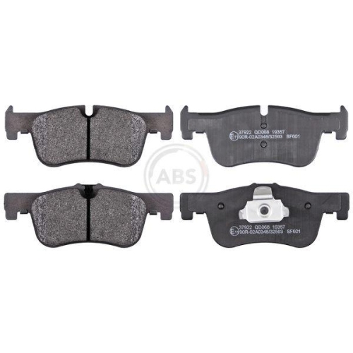 Bremsbelagsatz Scheibenbremse A.b.s. 37922 f&uuml;r Bmw Vorderachse