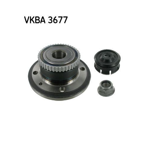Radlagersatz Skf VKBA 3677 f&uuml;r Nissan Renault Hinterachse