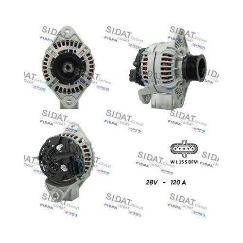 Generator Sidat A24BH0090 f&uuml;r Volvo